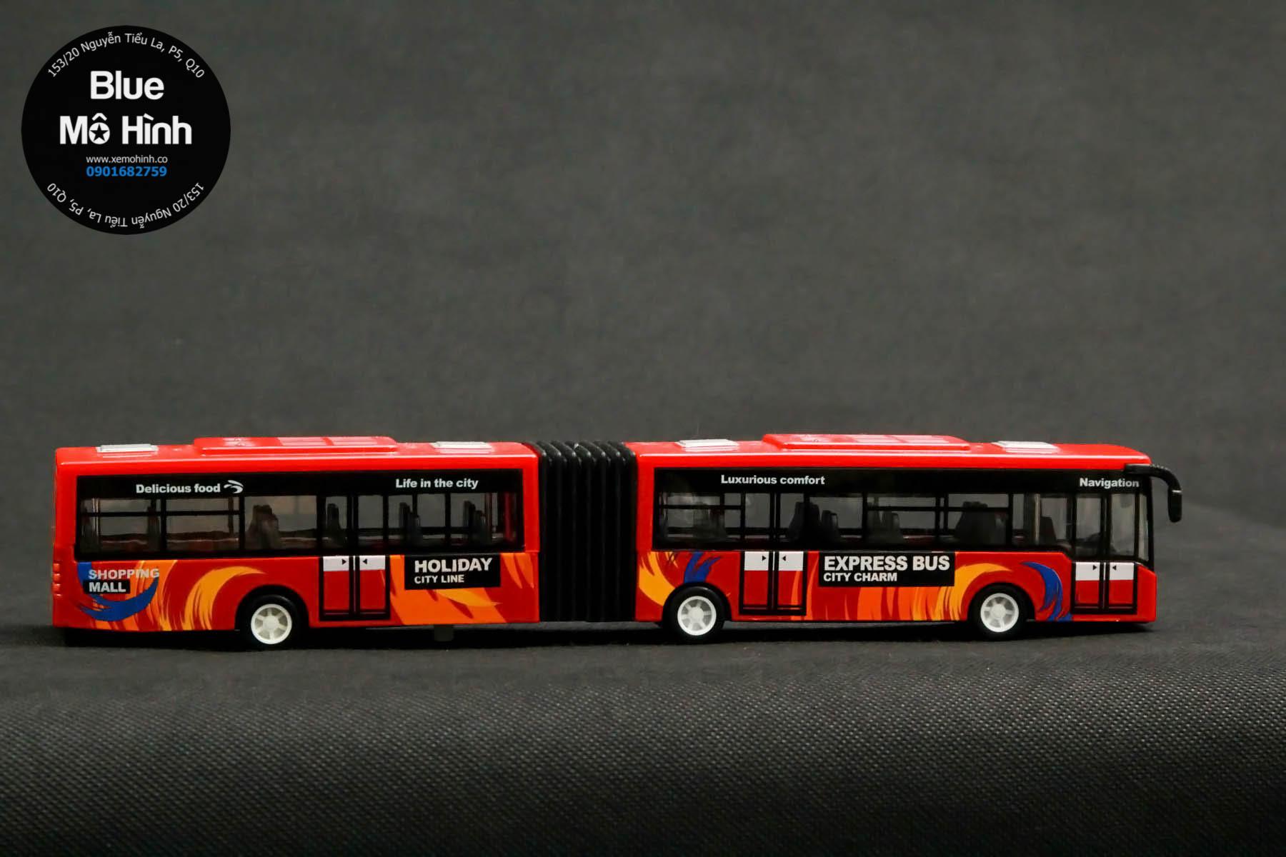 Blue mô hình | Mô hình xe bus Express nối dài