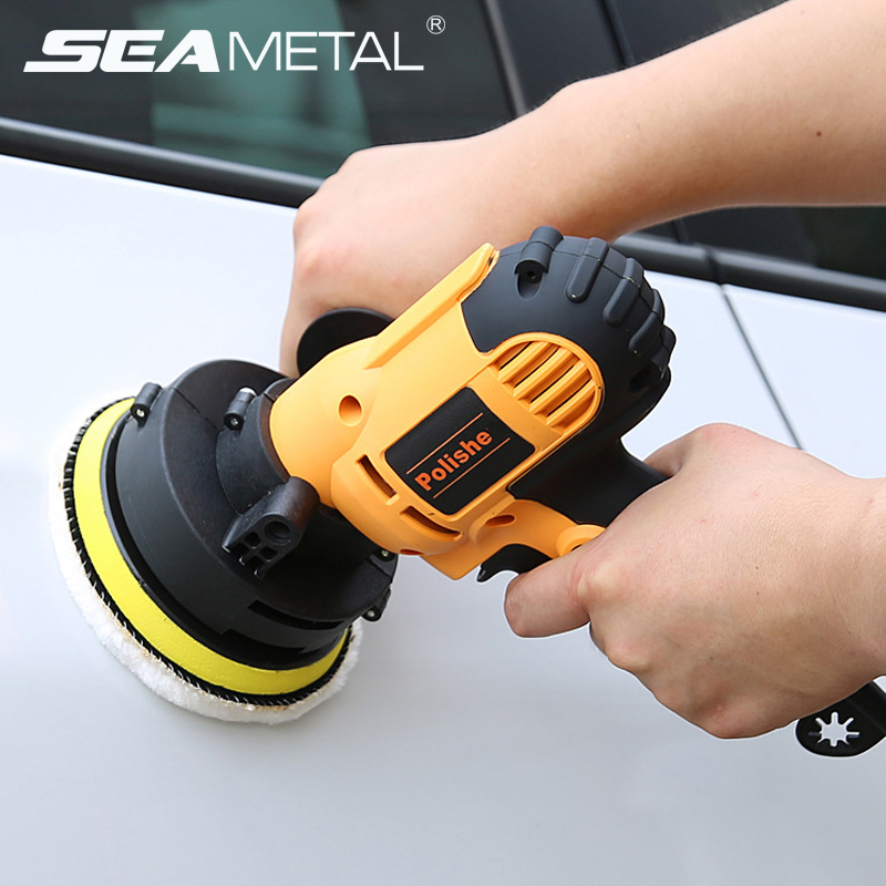 Máy Đánh Bóng Xe Điện 220V Máy Đánh Bóng Ô Tô, Có Thể Điều Chỉnh Tốc Độ Chà Nhám Tẩy Lông Công Cụ