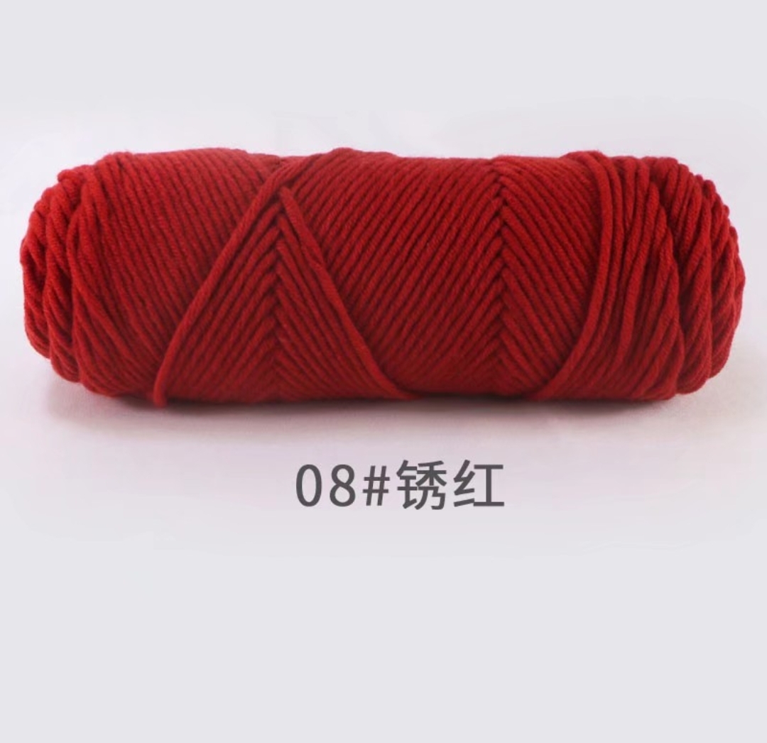 Len đan khăn sợi to cuộn len sợi to đan móc mũ khăn áo 100gram