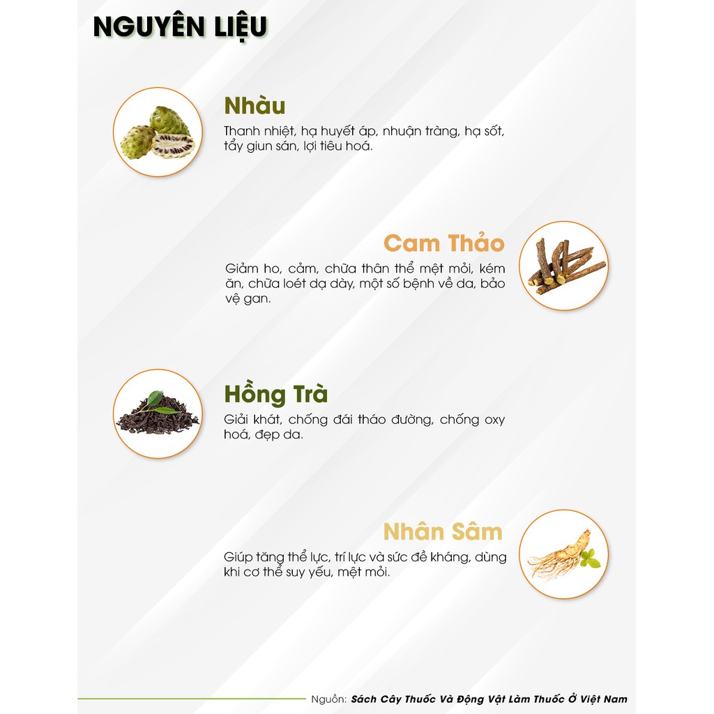 [HCM]TRÀ TRÁI NHÀU  -  Hùng Phát
