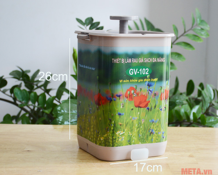 [Tặng kèm đỗ] Máy làm giá đỗ GV102 bán tự động