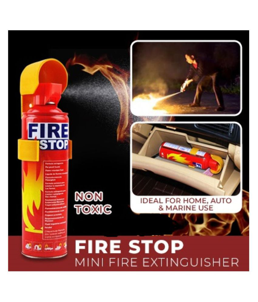 Bình Cứu Hỏa Ô Tô 500ml - Bình Chữa Cháy Mini
