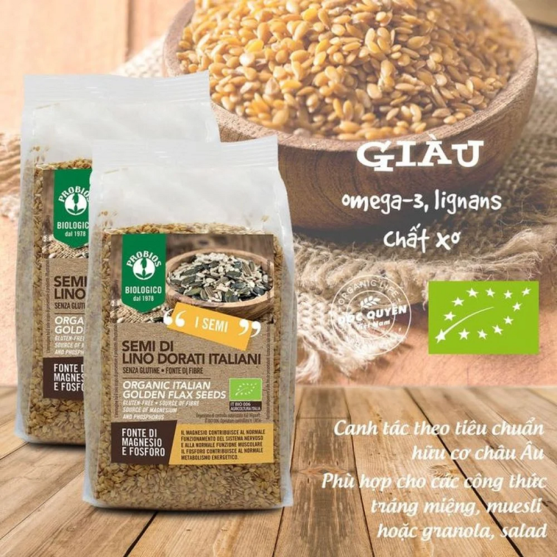 ProBios Organic Italian Flax Seeds 500g