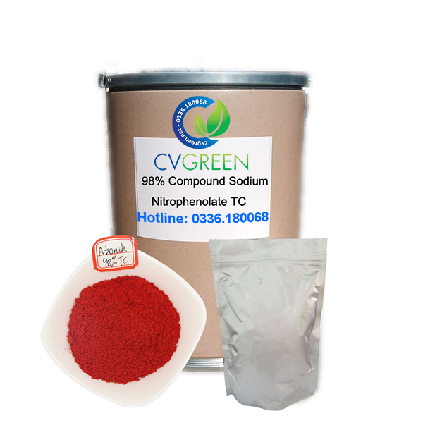 ATONIK Đậm Đặc 98% - Pha được 5.5 Lít loại 1.8SL (Compound Sodium Nitrophenolate) Kích thích hấp thụ dinh dưỡng, kích rễ (gói 100g-1kg)