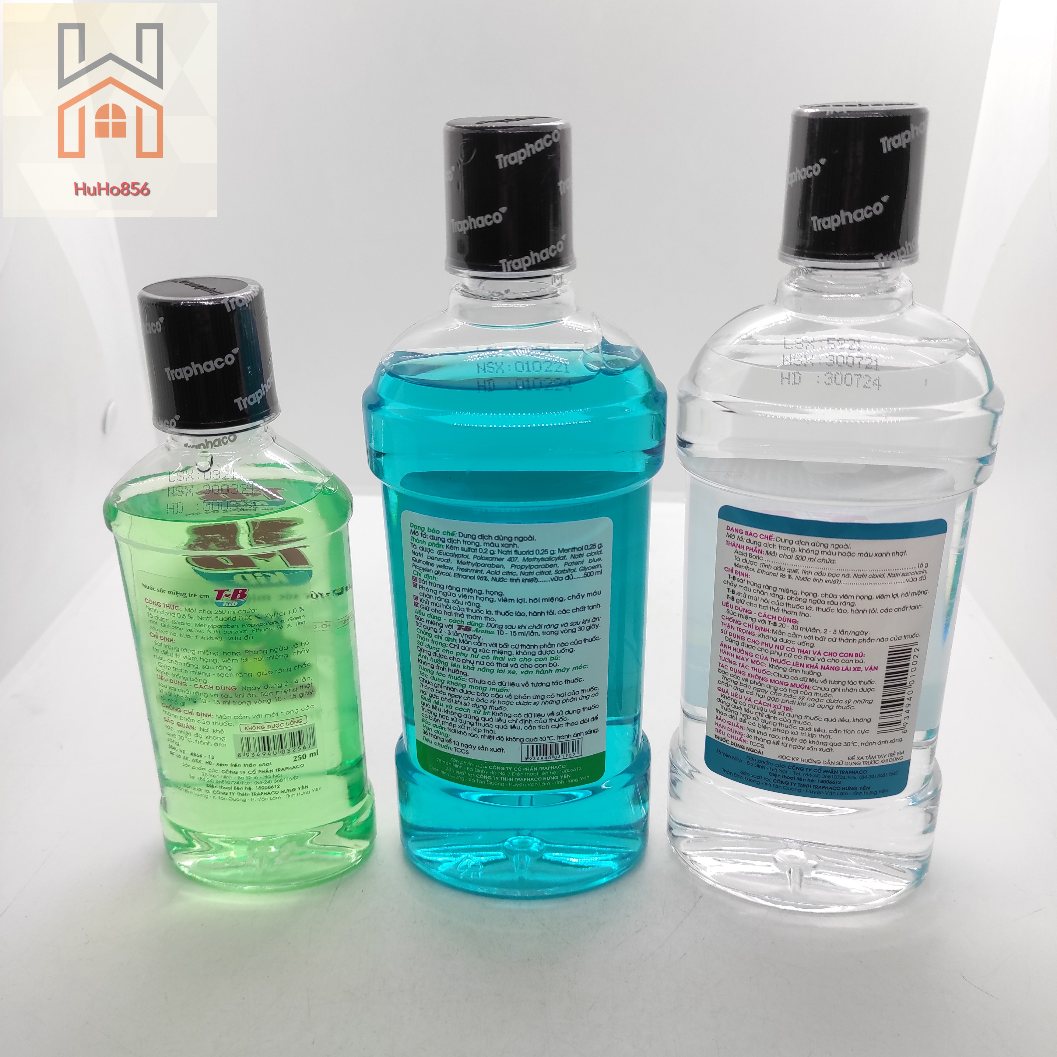 Nước Súc Miệng T-B 500ml