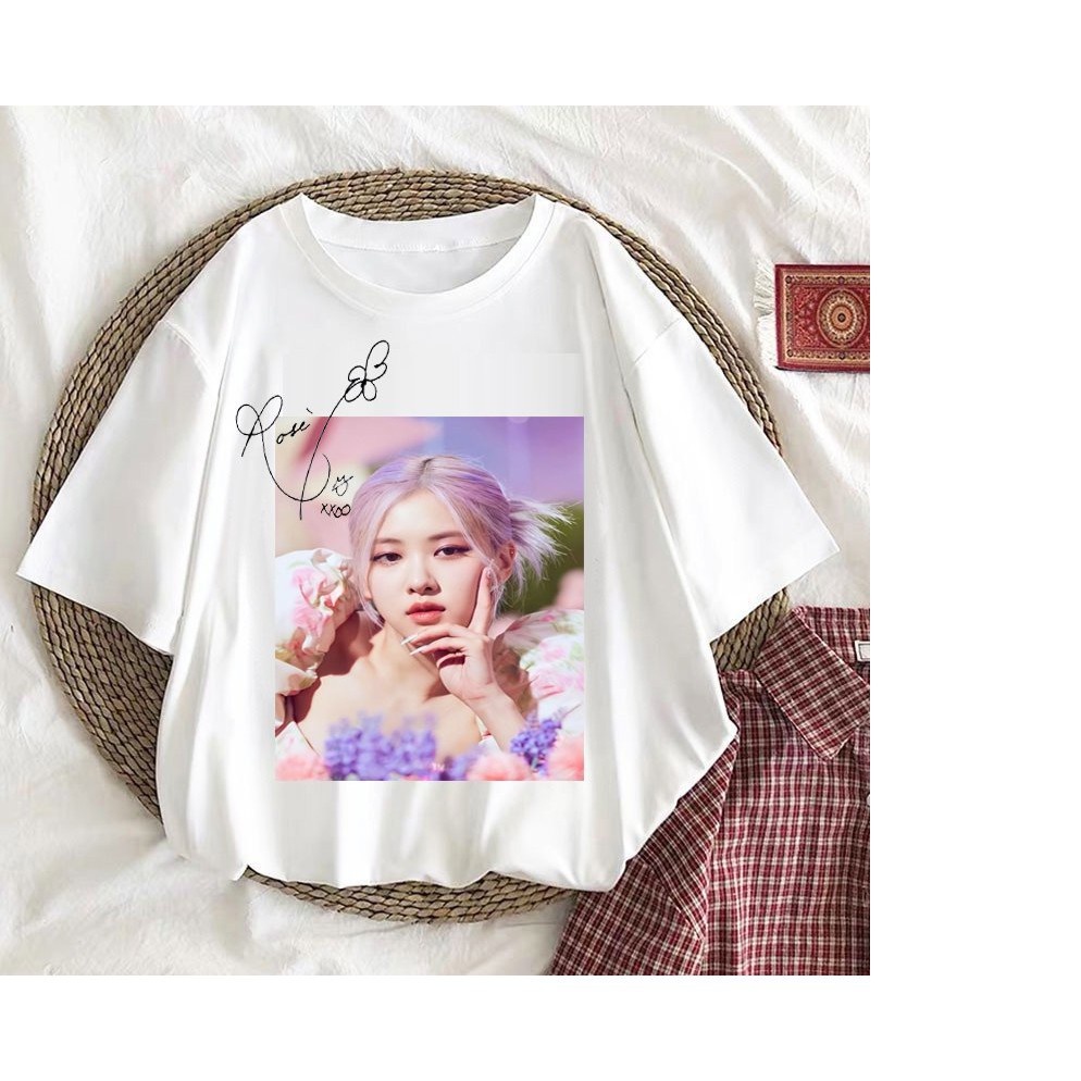 [Áo Đẹp] Áo thun Rose nhóm nhạc kpink
