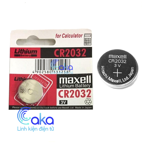 Vỉ 5 viên PIN CMOS CR2032 3V