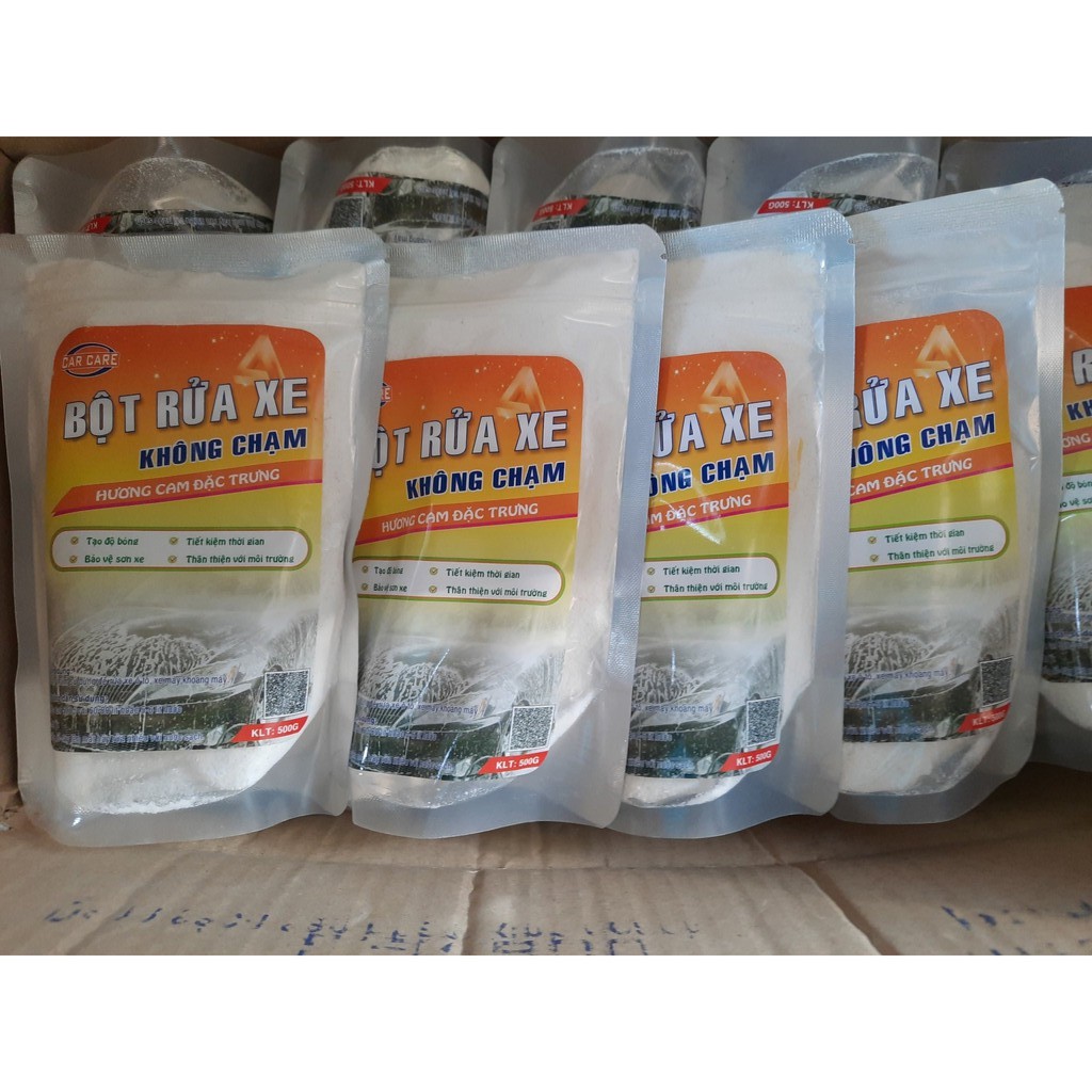 Bột Rửa Xe Không Chạm Car Care - Bịch 500gram