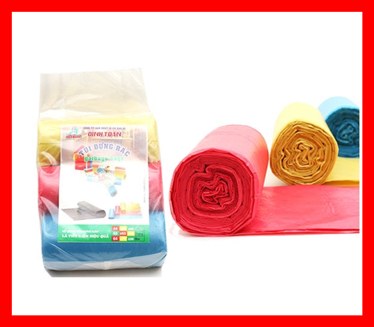 Siêu Hot! Combo 3 cuộn túi đựng rác size tiểu 45x55cm (1KG)