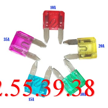 COMBO 06 CẦU CHÌ NHỎ CHÂN DÀI CHUYÊN DỤNG DÀNH CHO XE Ô TÔ NGUỒN TỪ 5-30A