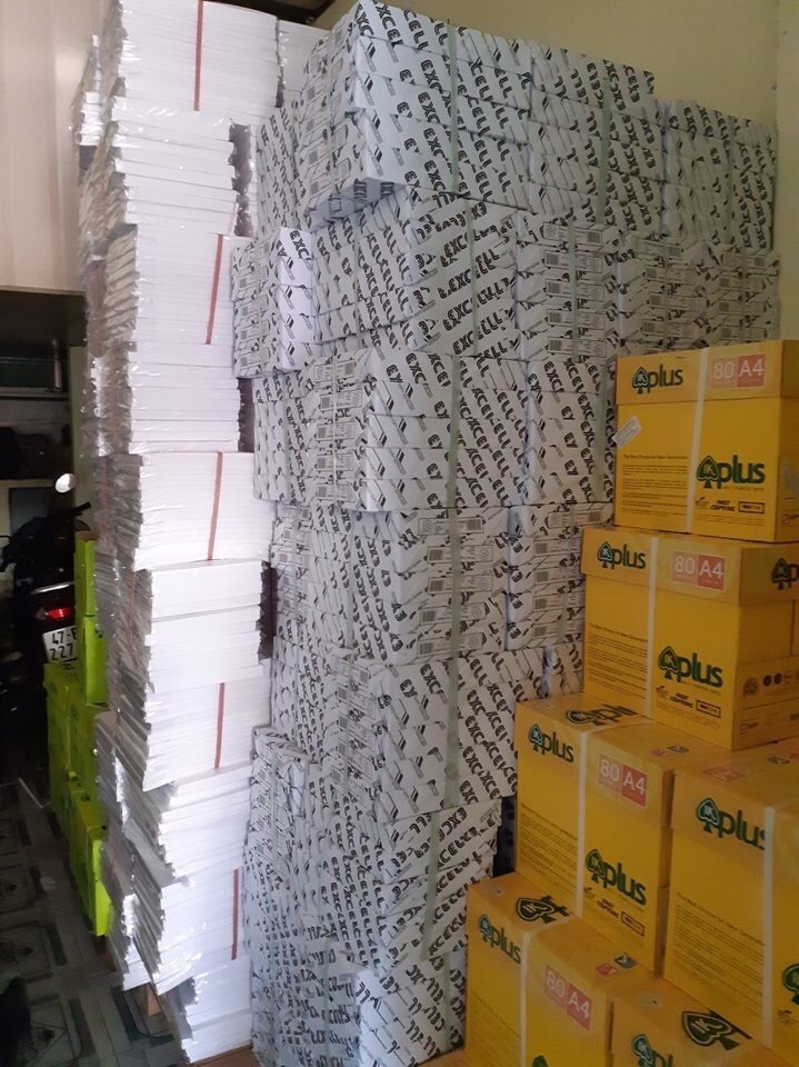 [HCM]Giấy in Excel A4 82 gsm