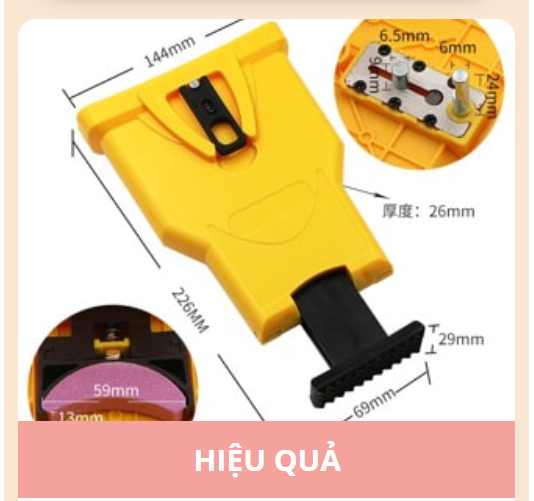 Home and Garden - BỘ ĐÁ MÀI LƯỠI CƯA XÍCH TỰ ĐỘNG (Tặng thêm 2 viên đá mài)