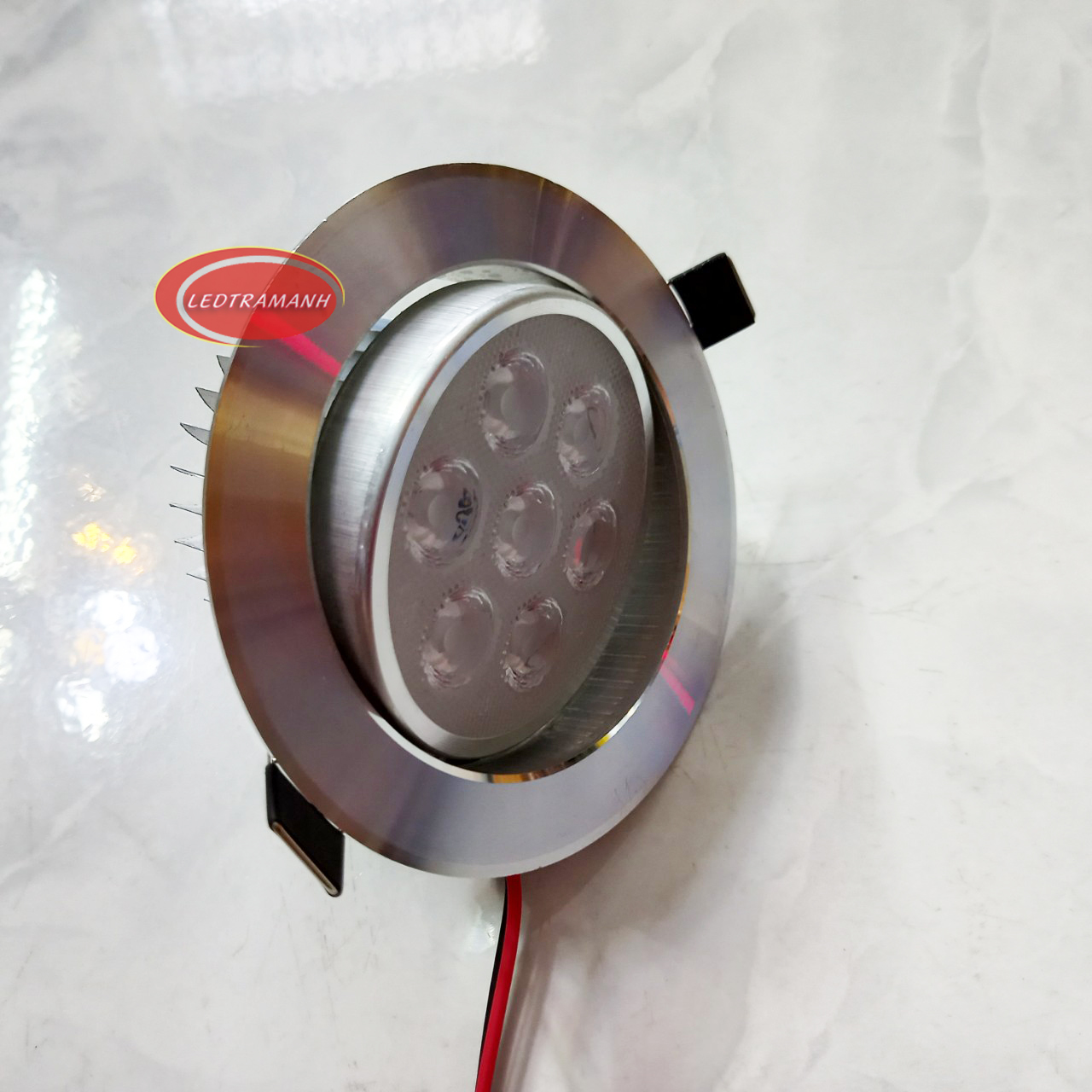 Đèn led âm trần mắt ếch 7W chiếu điểm