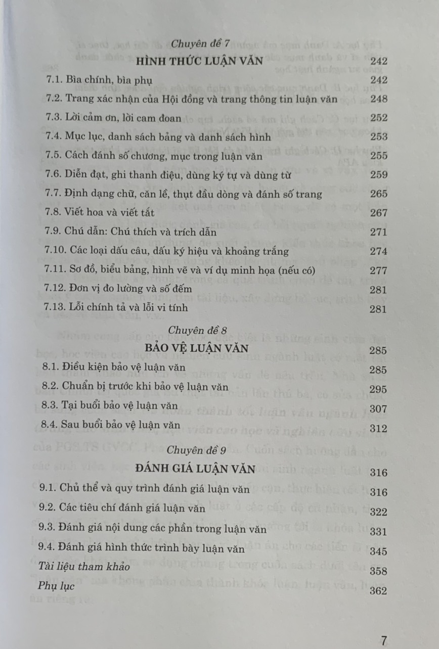 Để Hoàn Thành Tốt Luận Văn Ngành Luật (tái bản lần thứ sáu, có sửa chữa, bổ sung)