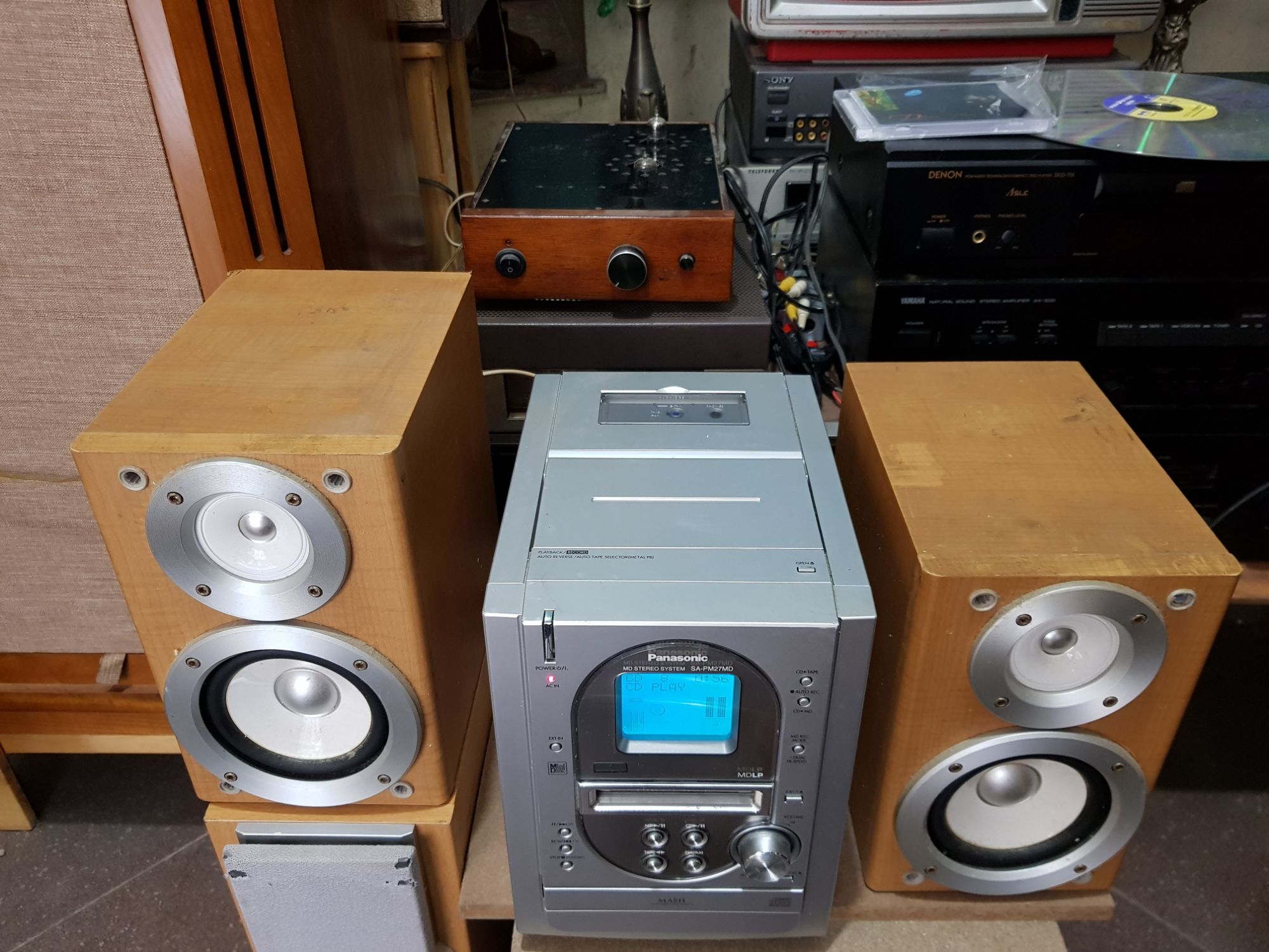 Dàn mini Panasonic SA-PM27MD