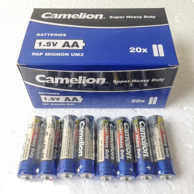 [Hàng chất lượng cao BH 1 năm] Cặp 2 viên pin tiểu AA (2A) Camelion -1,5V