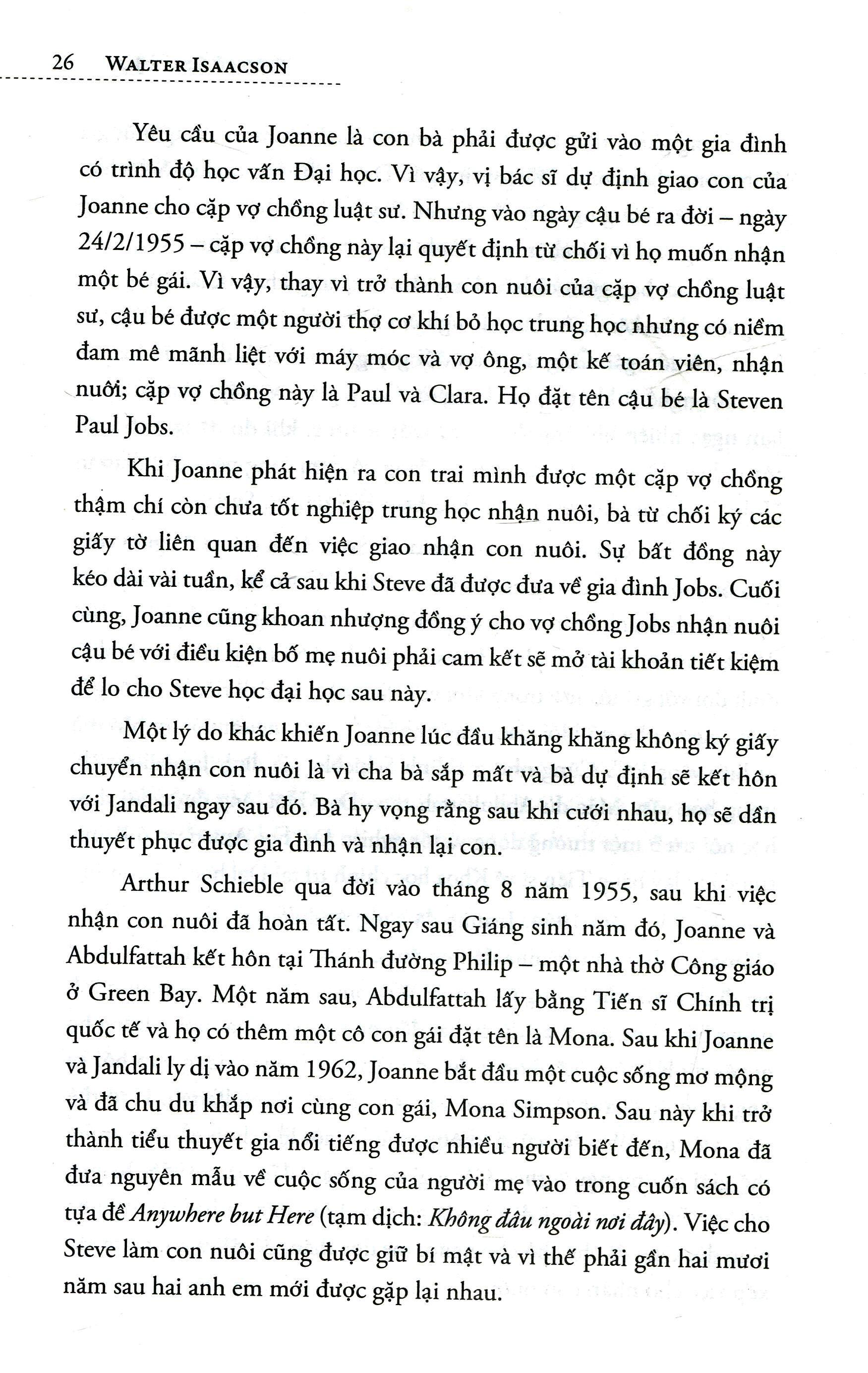 Sách - Tiểu sử Steve Jobs