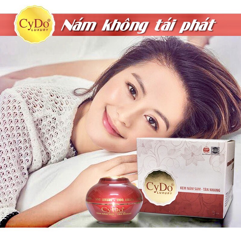 Kem cydo luxury nám sạm tàn nhang 7 tác dụng 30gr tặng kèm 1 chai serum