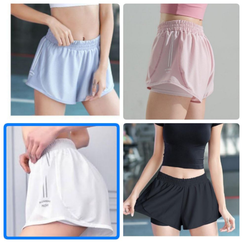 Quần short tập gym yoga nư