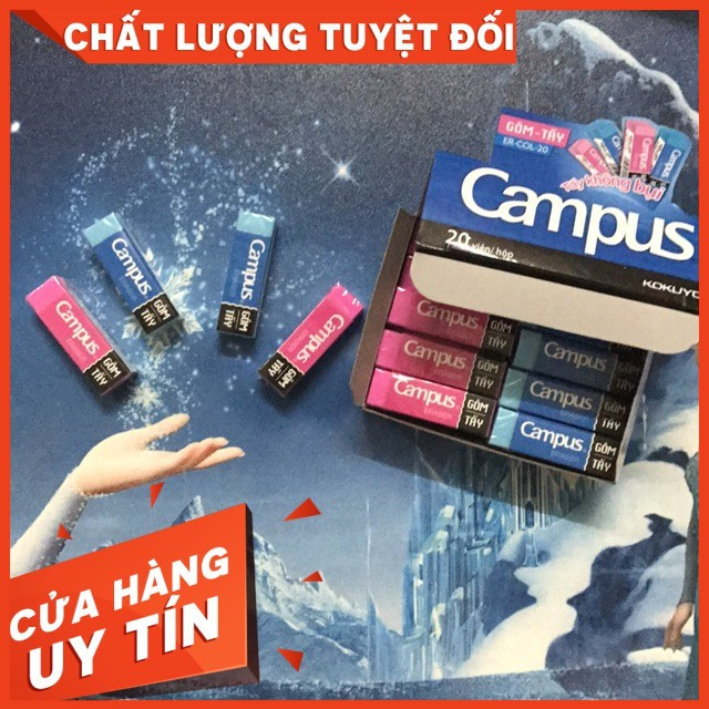 Tẩy màu Campus ( tẩy không bụi) - chính hãng