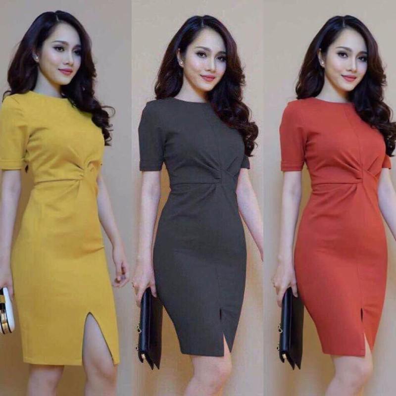 [HCM]ĐẦM ÔM BODY XOẮN EO SIÊU XINH