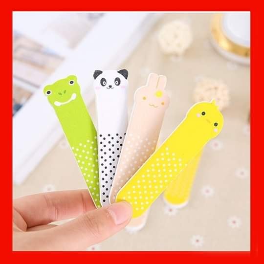 Combo 5 Dũa Móng Tay Mini Cute Hình Thú