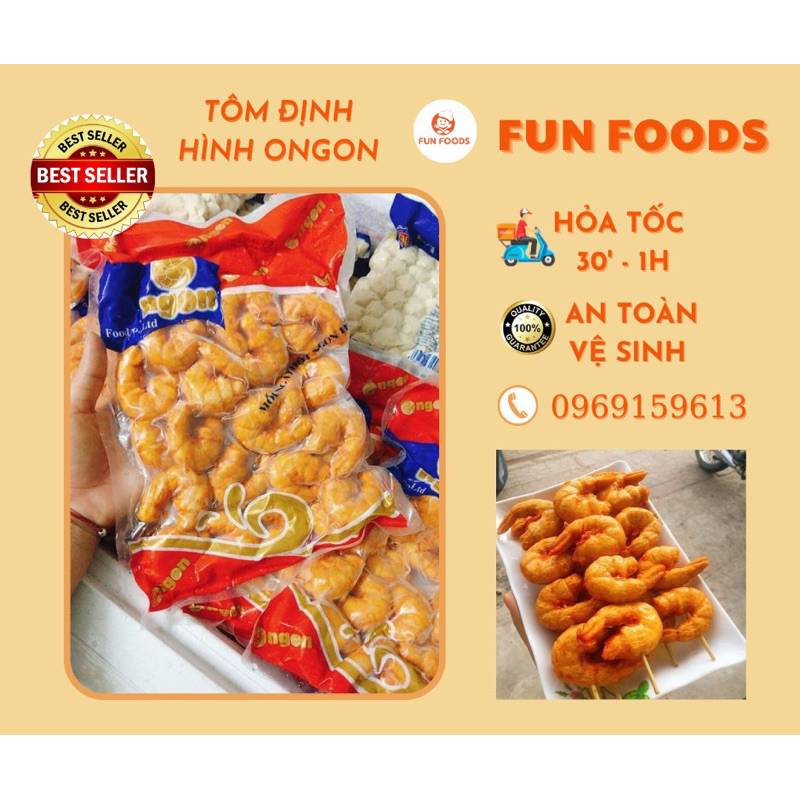 Tôm Định Hình Ongon 500G (Giao Hàng Hà Nội)