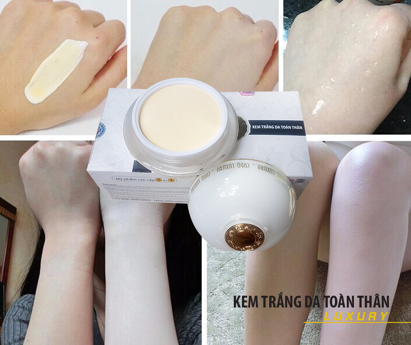 kem body trắng da, dưỡng trắng luxury CyDo