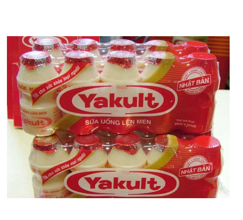 Sữa uống lên men yakult lóc 5 chai