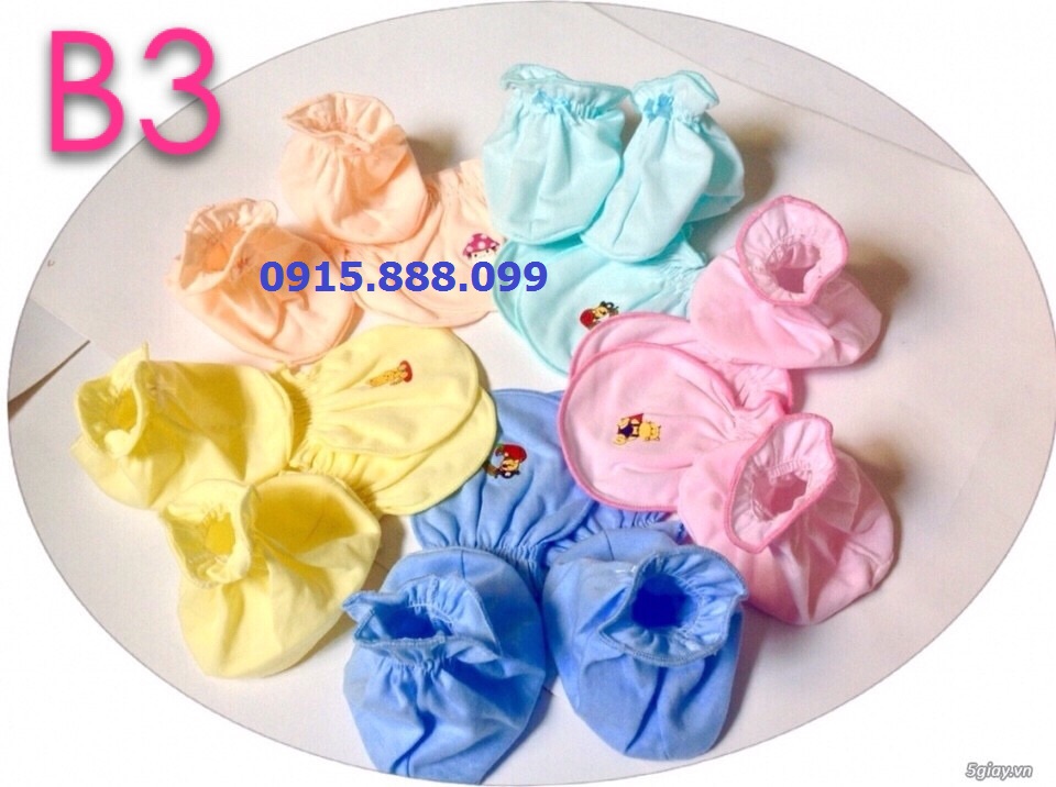 [Hoàn tiền 6%]1 Đôi bao chân va 1 Đôi bao tay cho bé