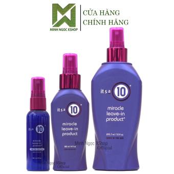 Xịt dưỡng tóc cao cấp It's A 10 Miracle Leave in Conditioner Spray product - 120ML - Dưỡng tóc, ủ tóc Xịt dưỡng tóc cao cấp It's A 10 Miracle Leave in Conditioner Spray product - 120ML - Dưỡng tóc, ủ tóc
