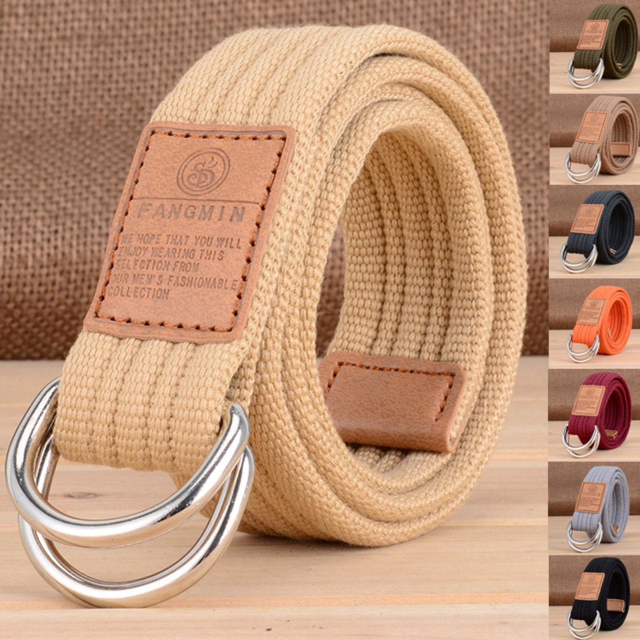 DÂY NỊT,THẮT LƯNG  EDC CÁ TÍNH PHONG CÁCH HÀN QUỐC- ĐA SẮC MÀU