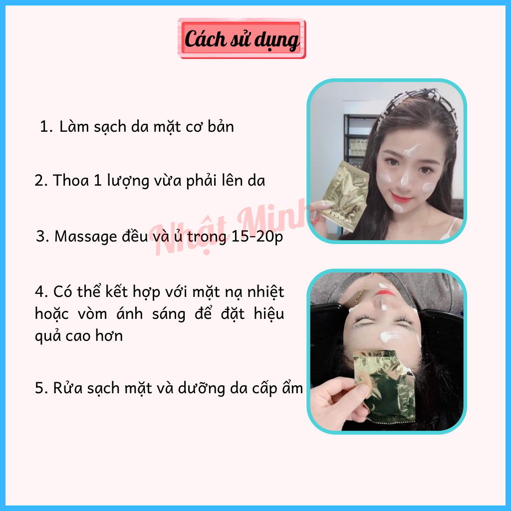 Mặt nạ ủ trắng Magic Skin hộp 12 gói