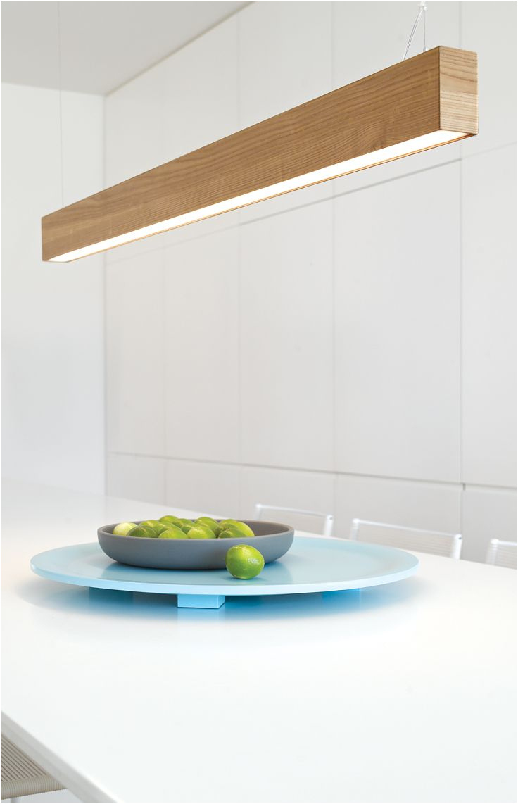 Đèn thanh gỗ- đèn gỗ MDF - đèn thả trần PGK