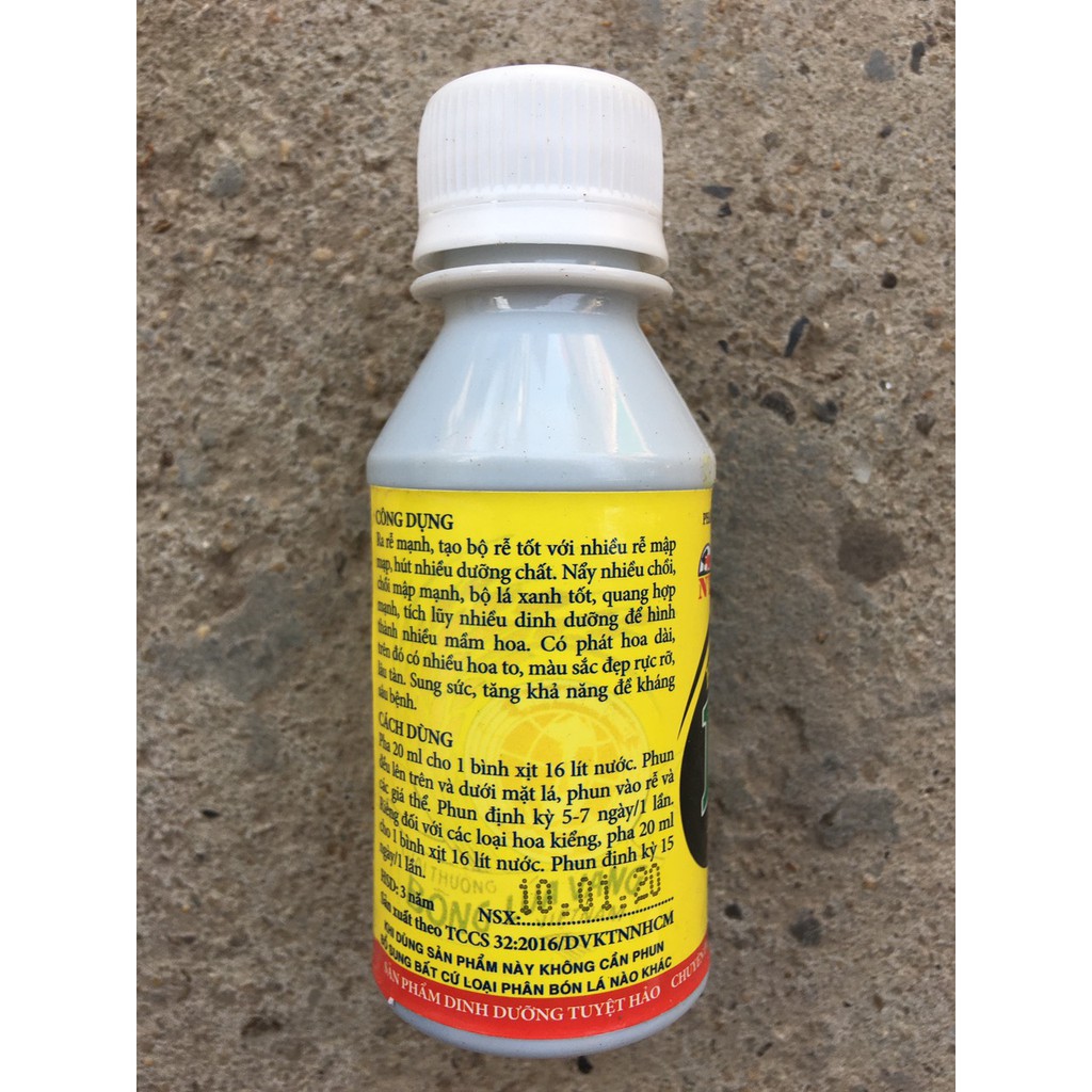 Phân bón NT vitamin B1 100ml- Công thức siêu ra rễ