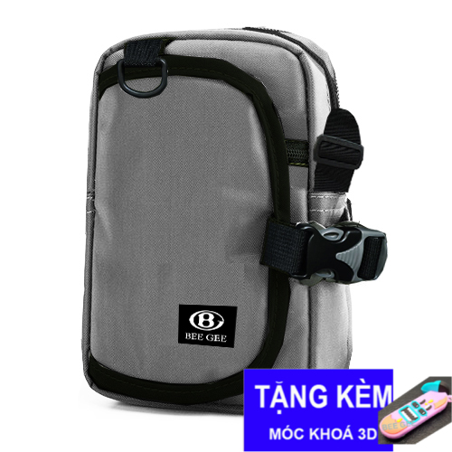Túi đeo chéo nam nữ thời trang BEE GEE 088 G để điện thoại ipad chống thấm nước đẹp giá rẻ chất lượng tốt BGS