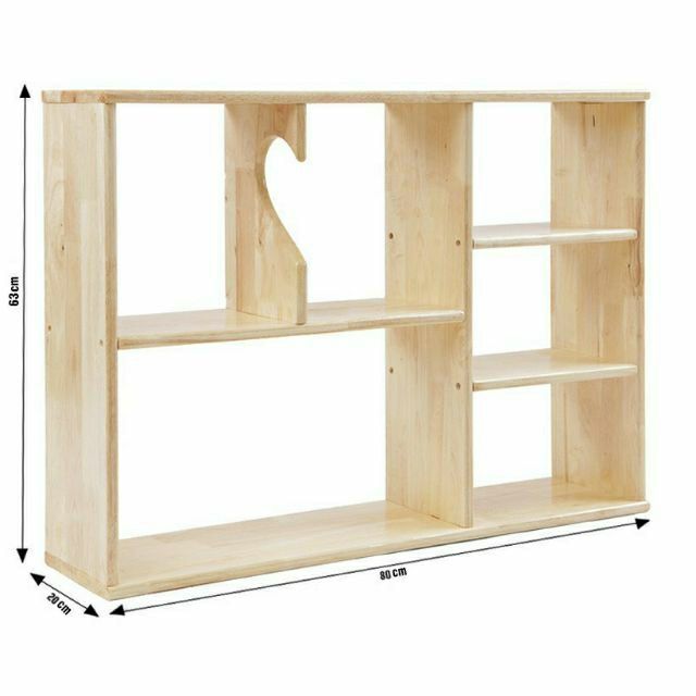 Kệ sách treo tường 80cm