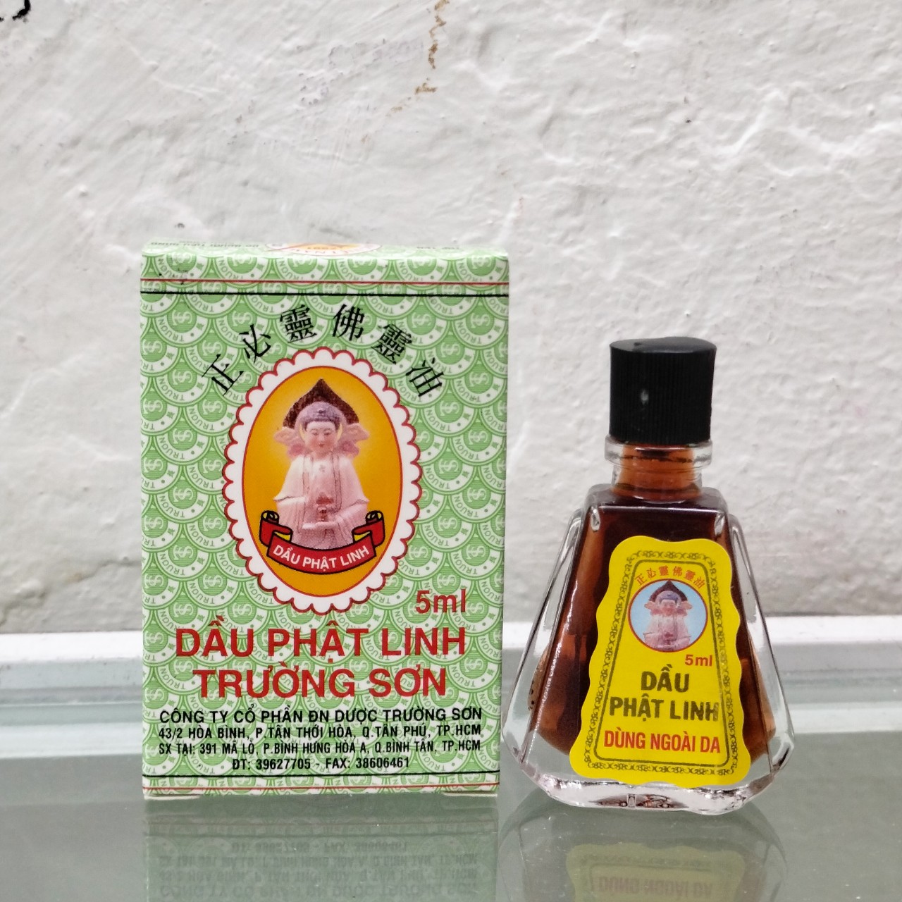 Dầu Phật Linh Trường Sơn chai 5ml