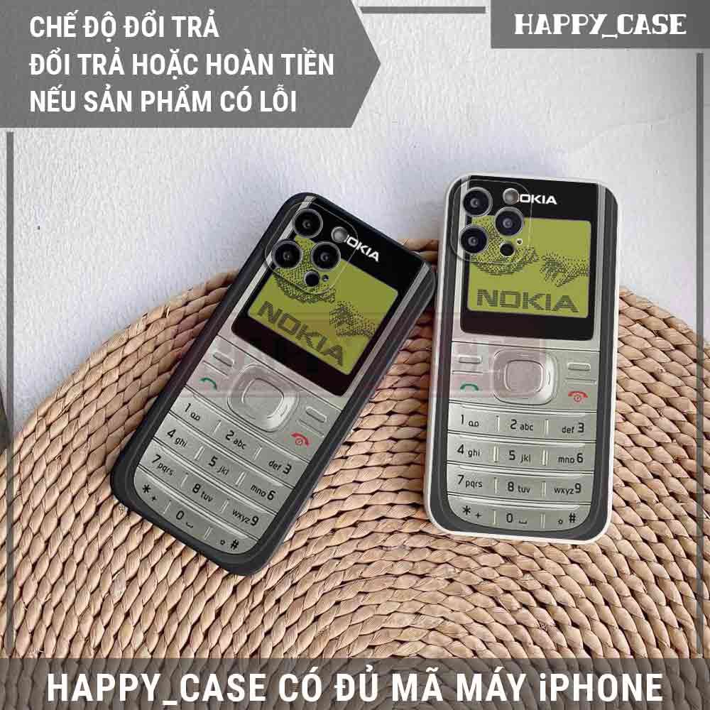 Ốp iPhone P591 Hình Classic Phone Chống Sốc iPhone Happy Case