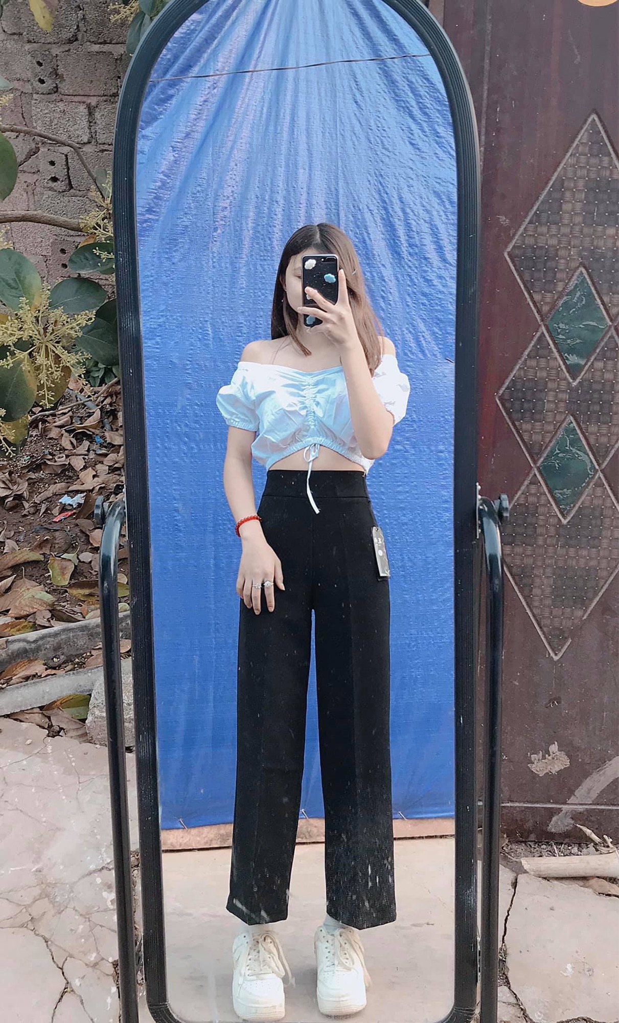 Quần Ống Suông khoá trước