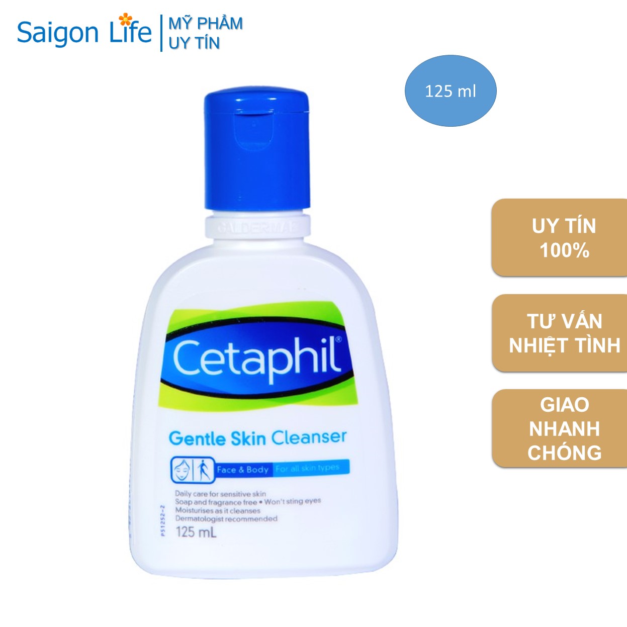 Sữa rửa mặt Cetaphil Gentle Skin Cleanser 125ml