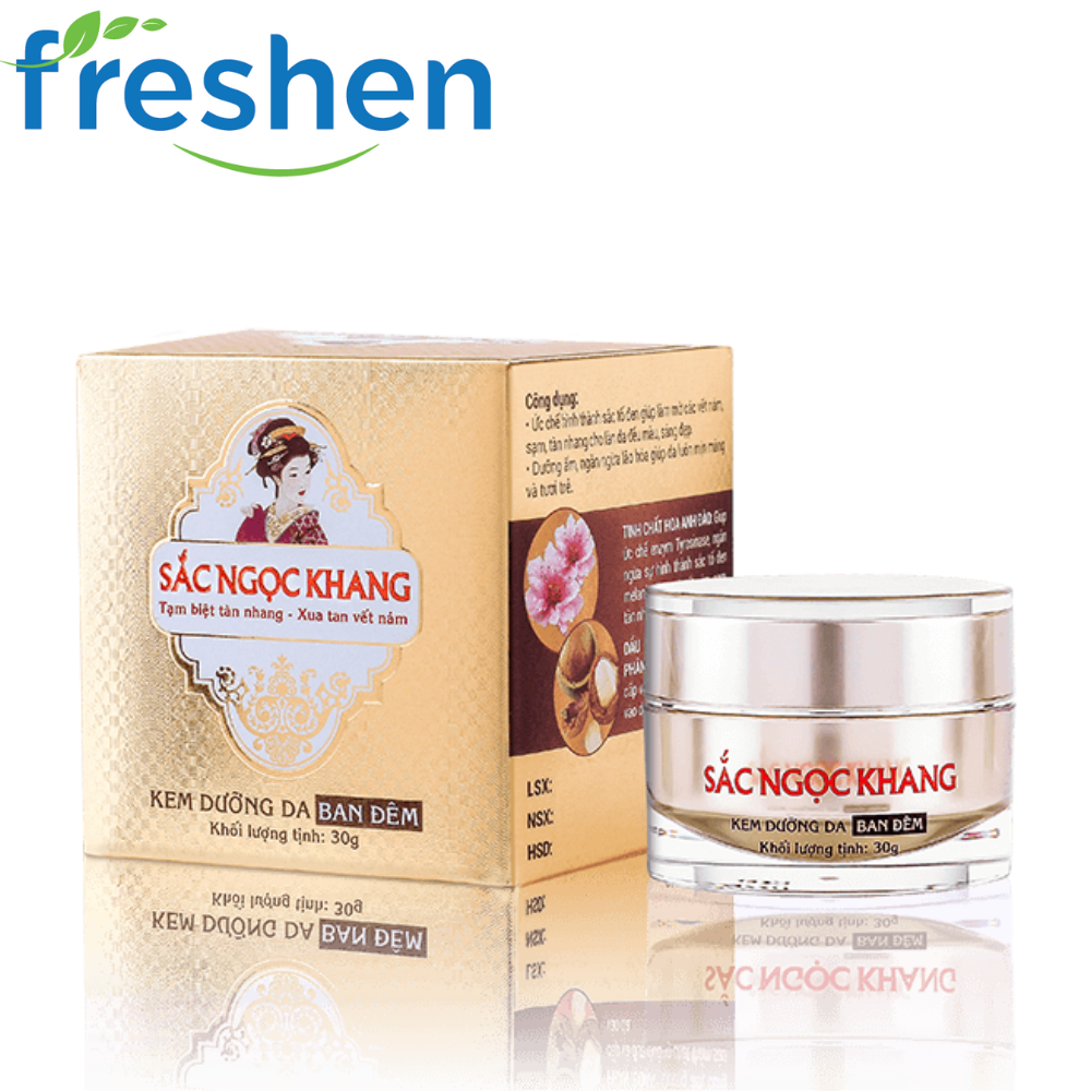 Kem dưỡng da ban đêm sắc ngọc khang 30gr
