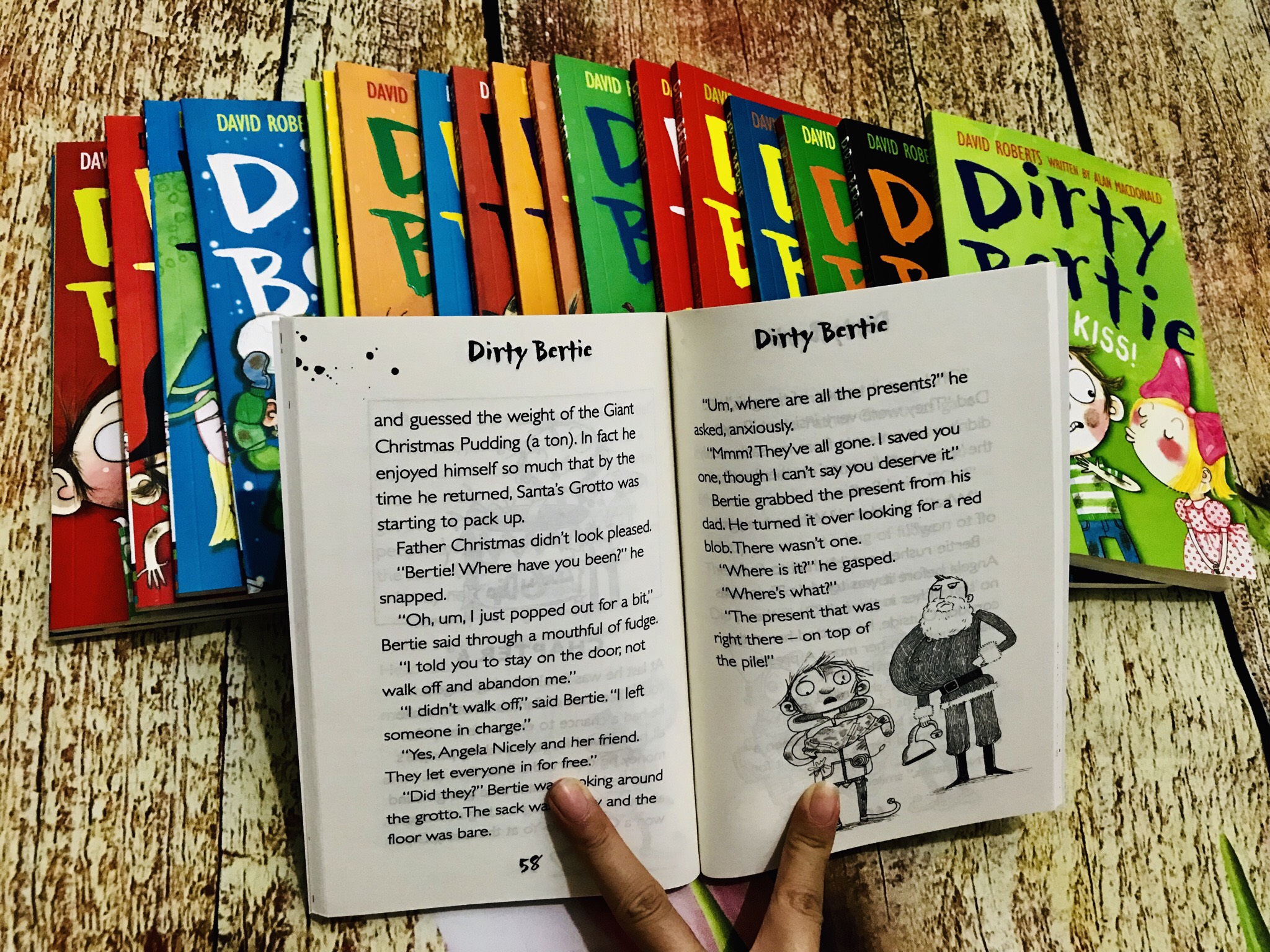 Dirty Bertie -  bộ truyện 20 quyển