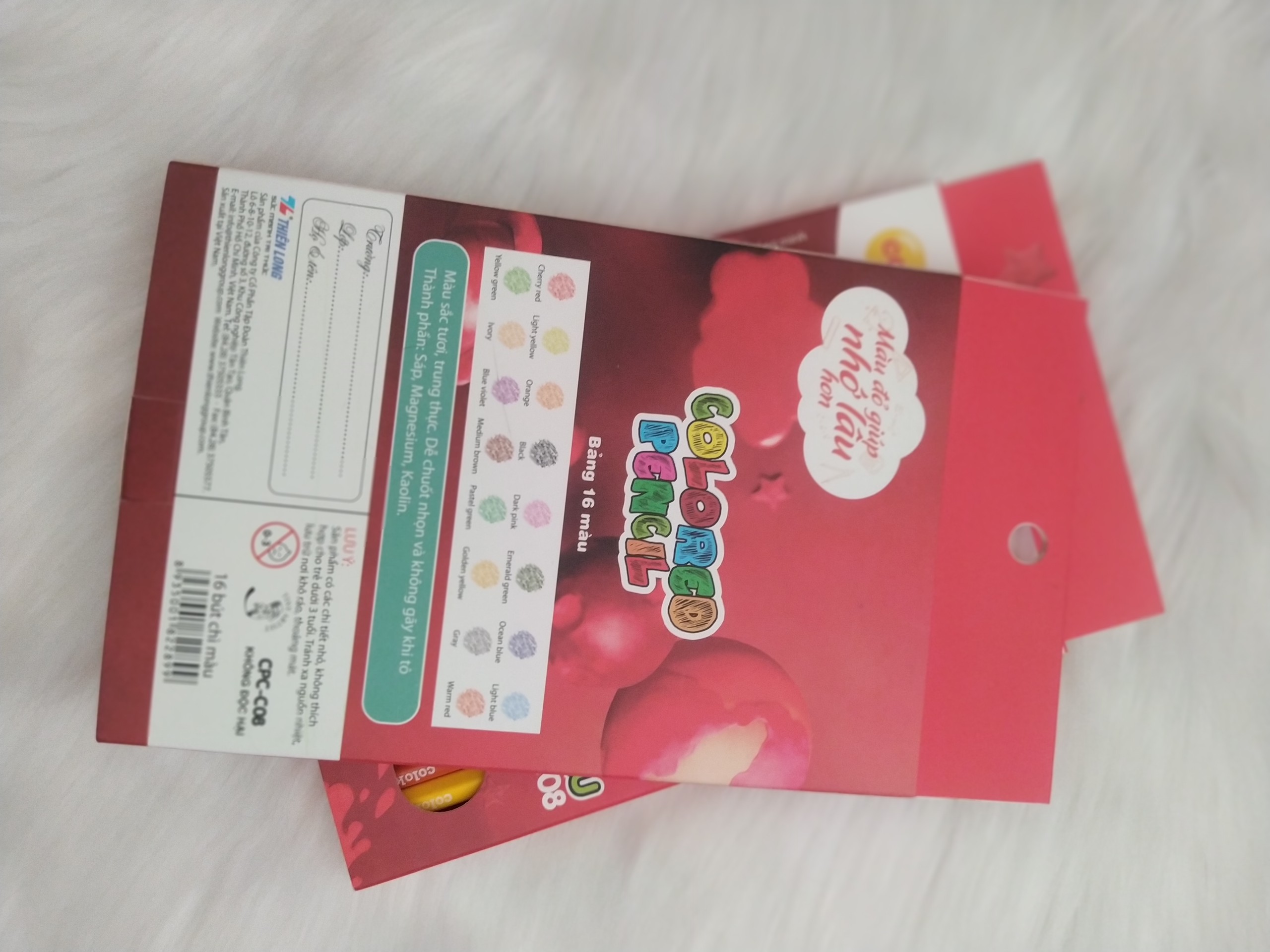 [Có sẵn] Bút chì màu COLORKIT (16 màu CPC-C08)