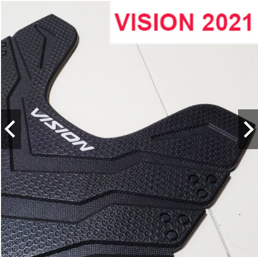 THẢM CAO SU xe VISION 2021 Loại Dày Màu Đen