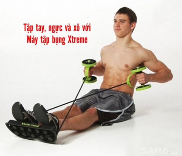 Máy tập cơ tiêu mỡ thon bụng tạo múi Revoflex