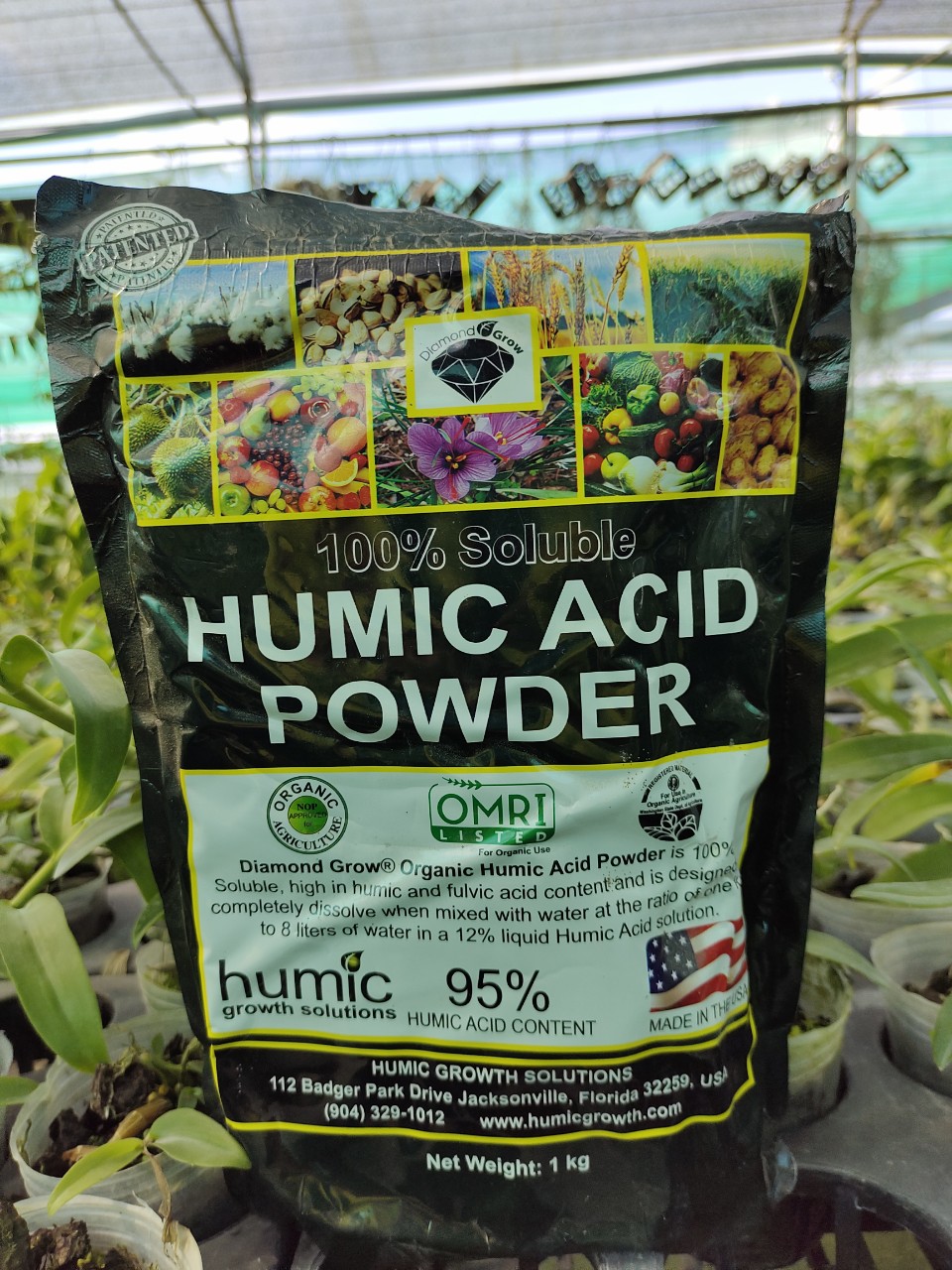 Phân Bón Kích Rễ Hữu Cơ Humic Acid Powder