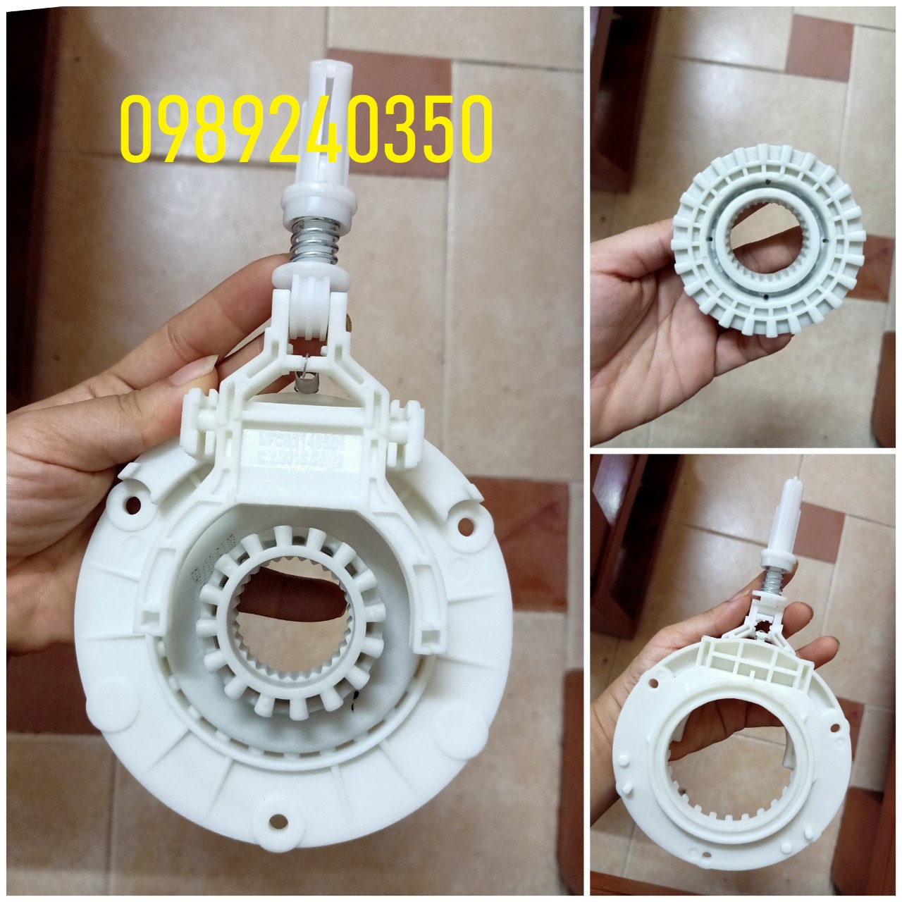 Nhông máy giặt LG cửa trên mới hàng hãng
