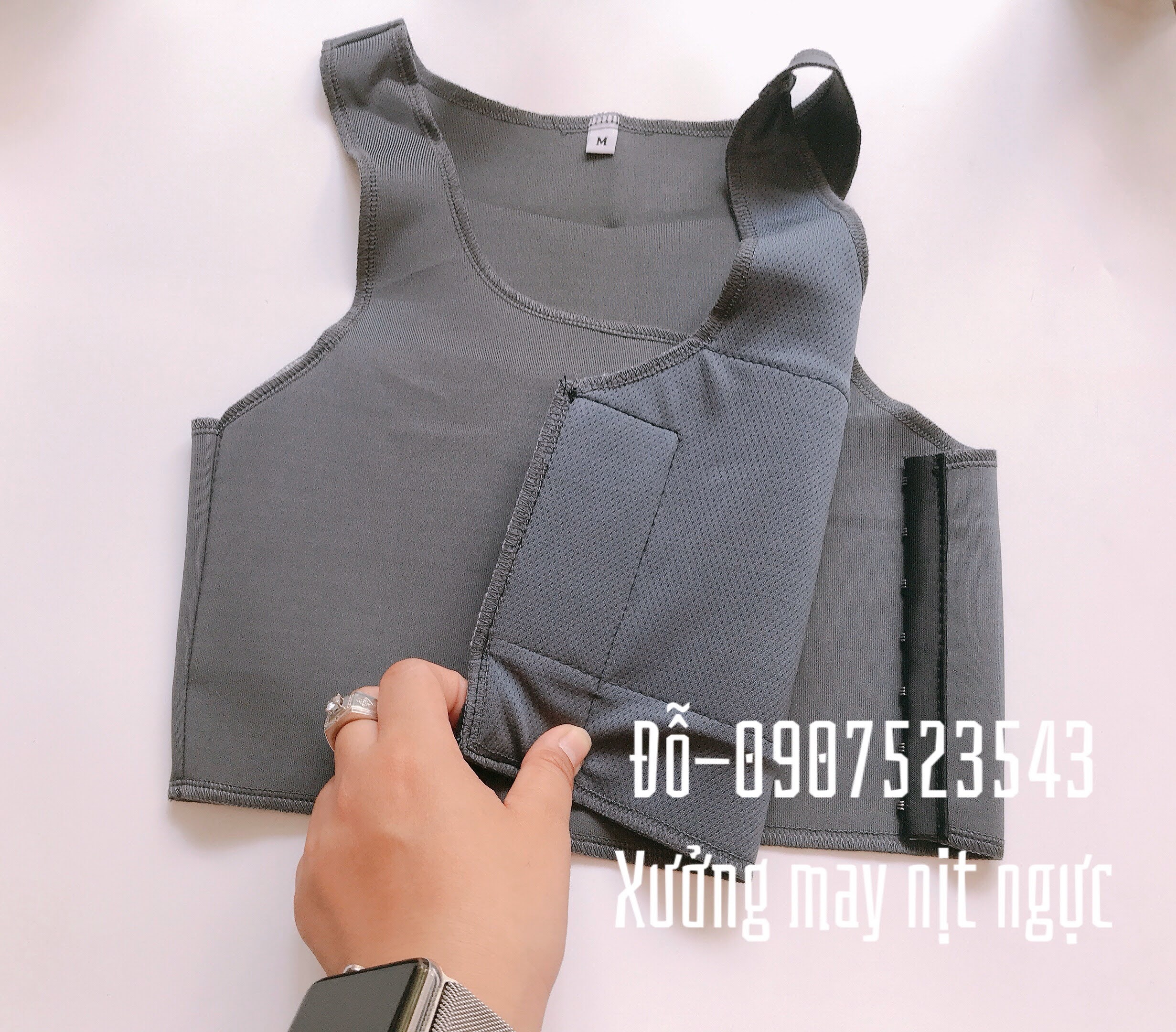 ÁO NỊT NGỰC TOMBOY KHÔNG VIỀN ( ẢNH THẬT )
