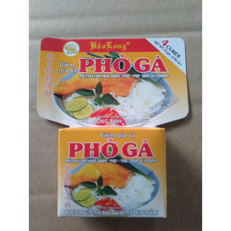 Viên gia vị nấu phở gà bảo long